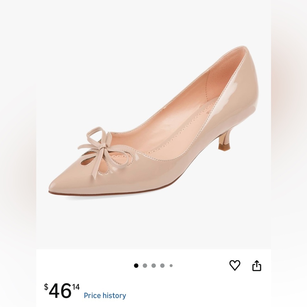 Journee Collection dusty pink Kitten Heels